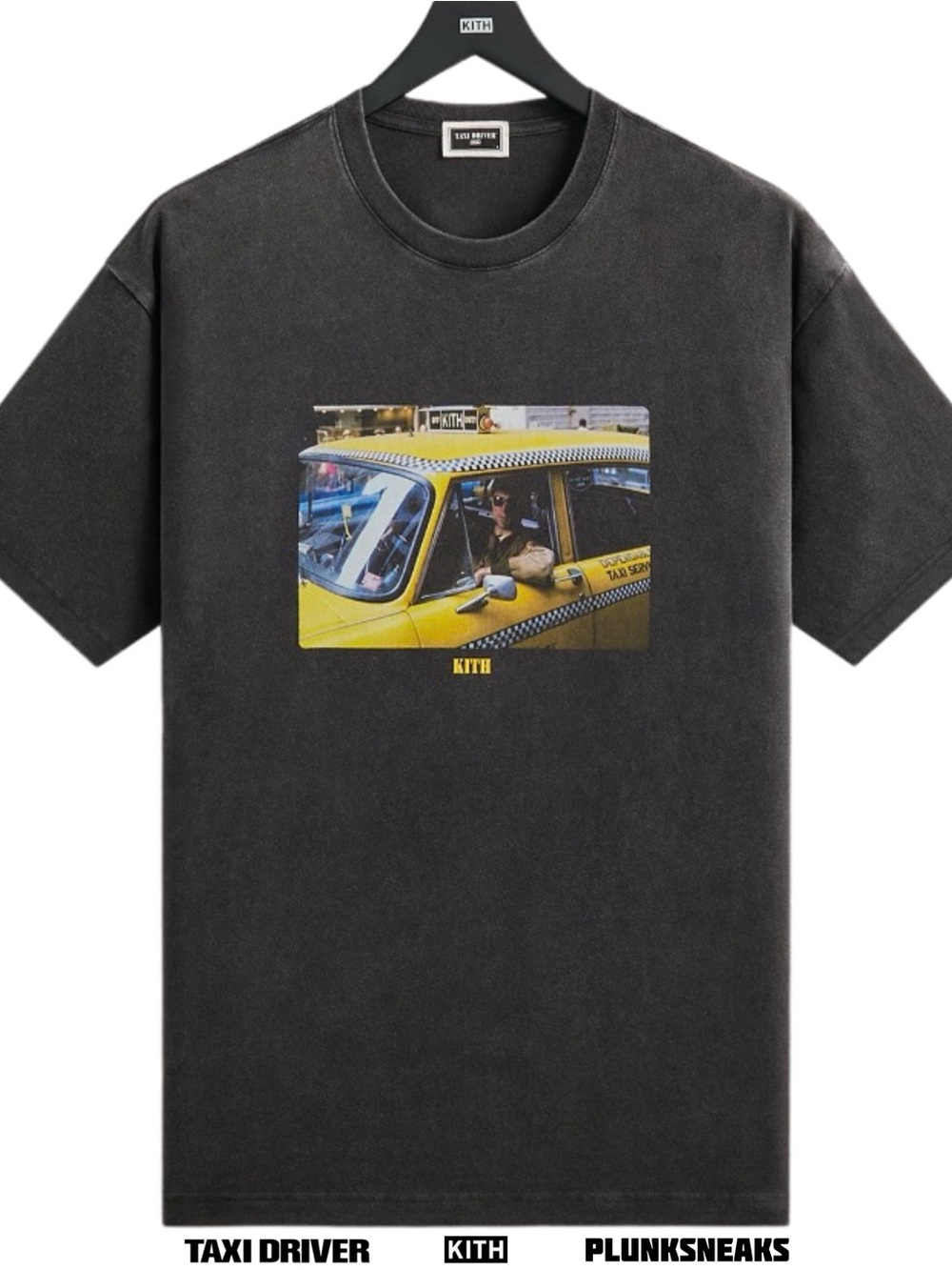 Kith for Taxi Driver Taxi Vintage Tee • Black • 2026